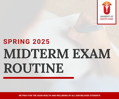 Midterm Examination Schedule Spring 2025